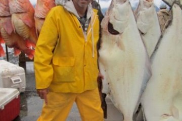 A happy guy and a hell of a catch!