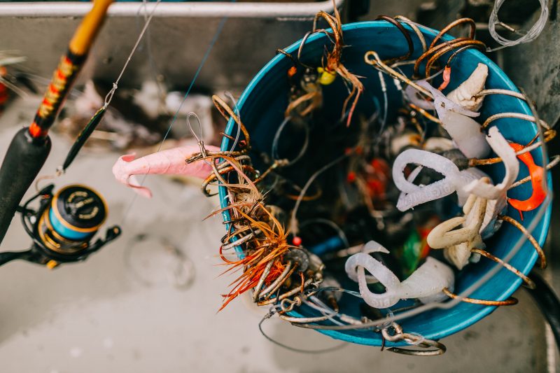 Deep Sea Fishing Tackle finds it's home in the Jig Bucket