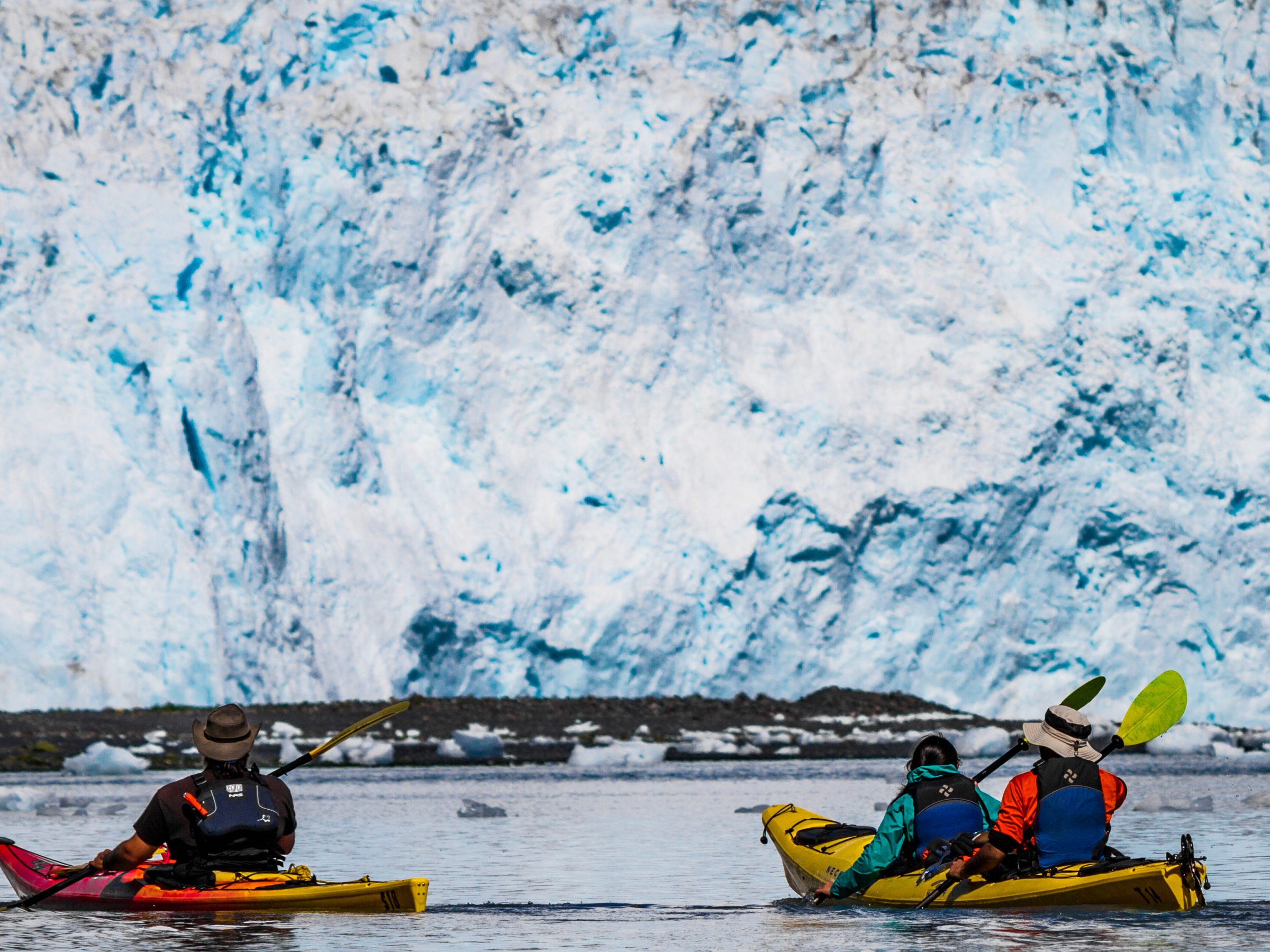 Aialik Glacier Kayaking Day Trip in Kenai Fjords National Park