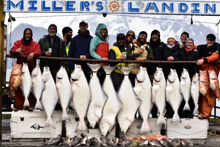 a group of people posing for the camera