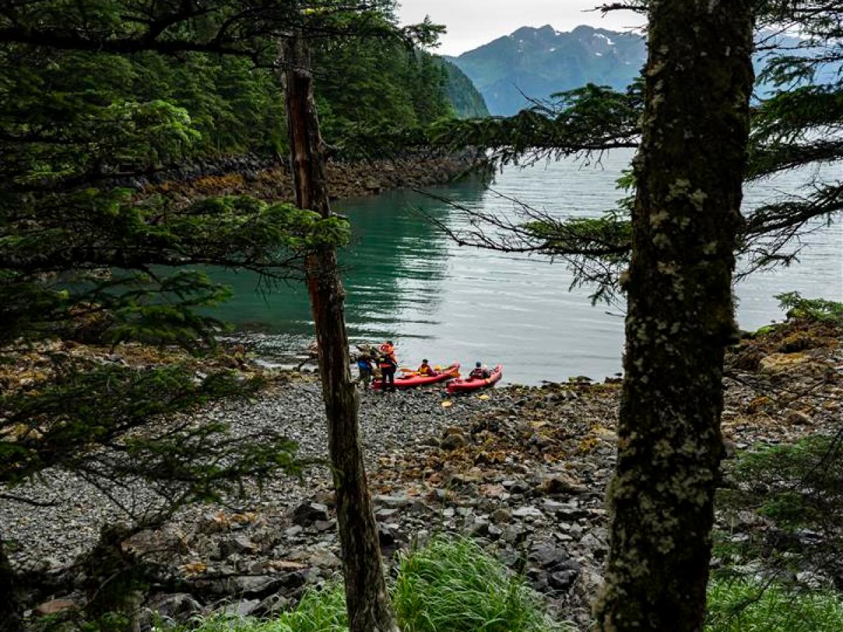 Kayaker's Cove Landing Beach PC Abby ALexander