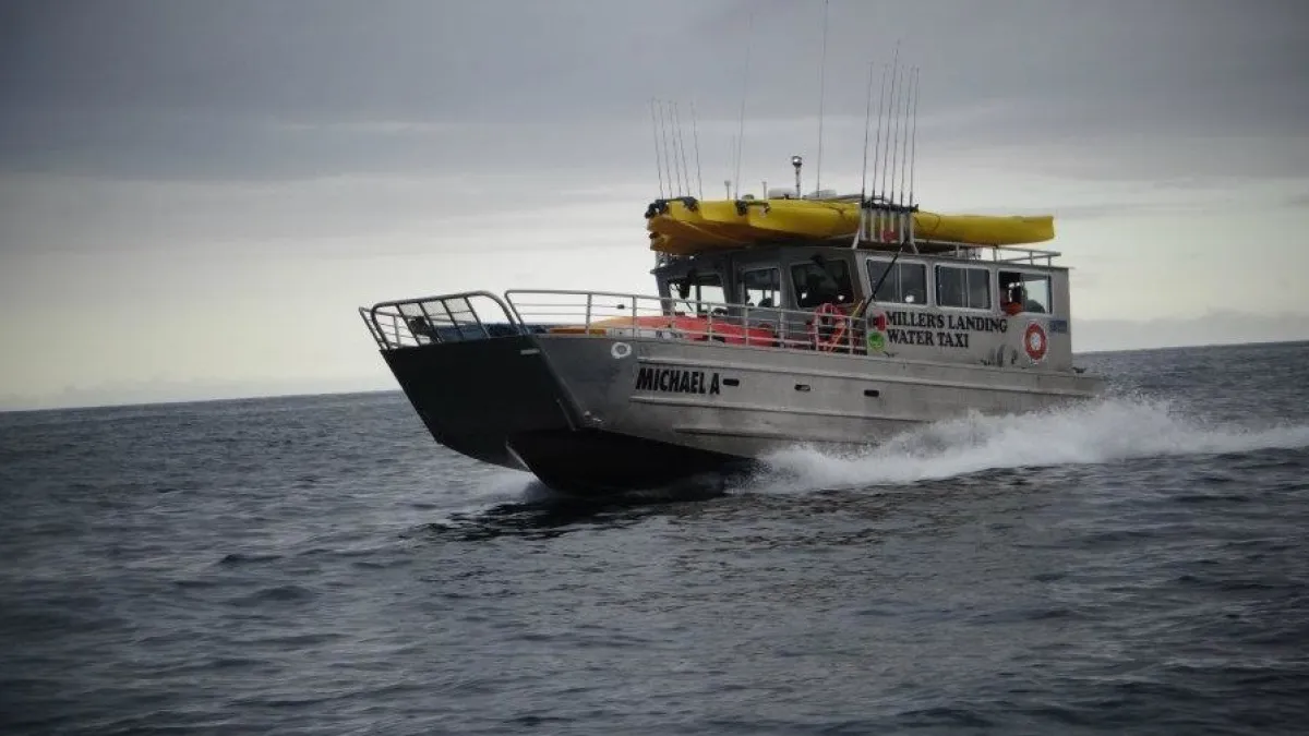 Miller's Landing Water Taxi the Michael A