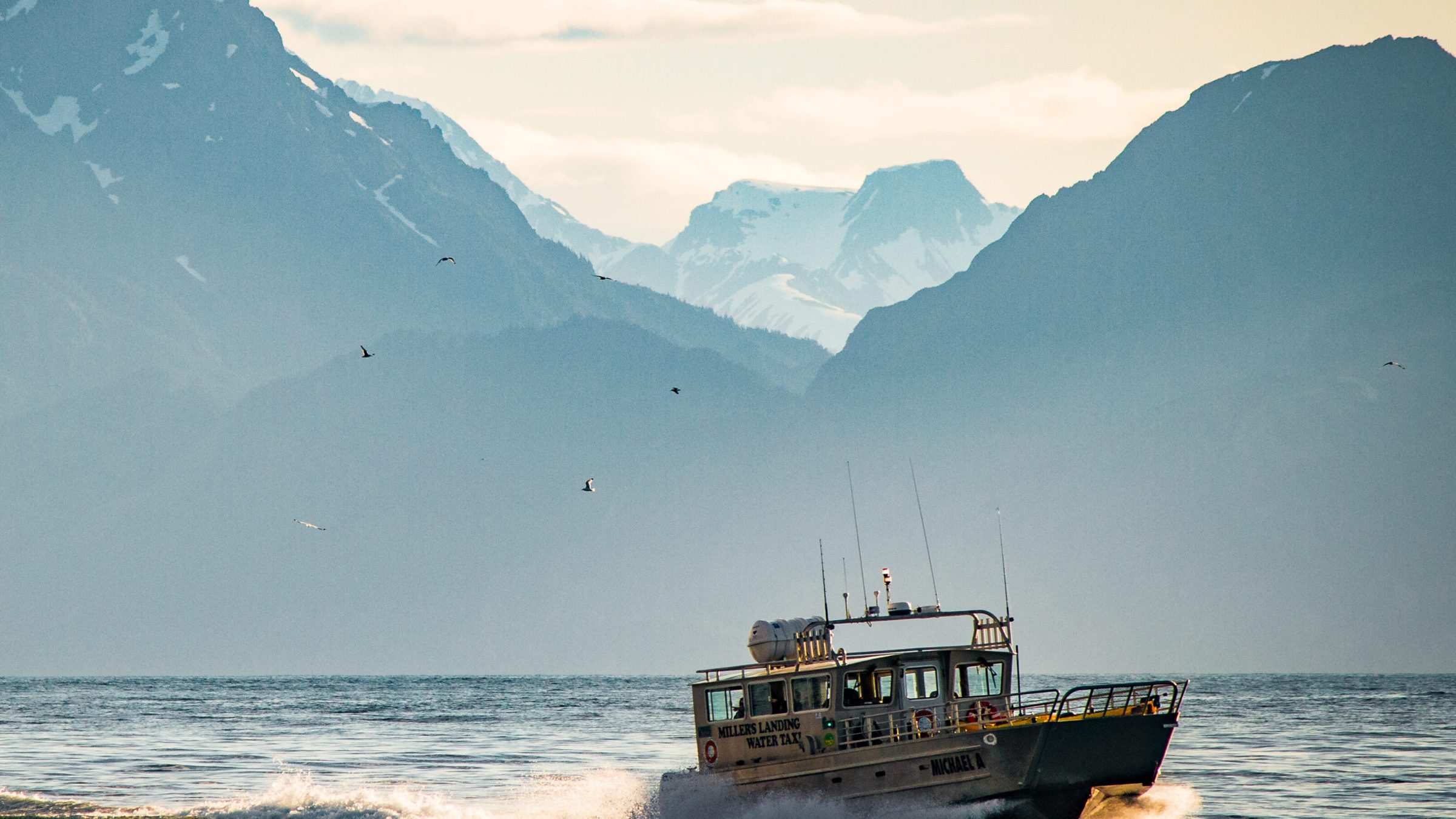 National Park Water Taxi in Aialik Bay