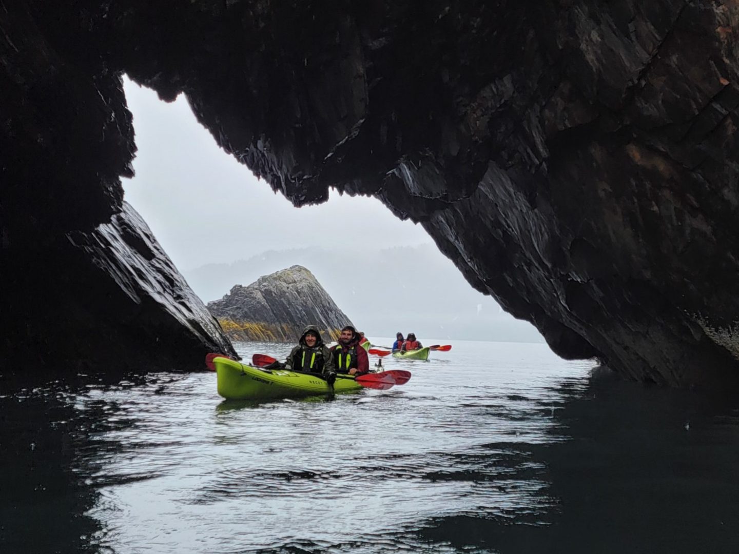 a small boat in a body of water