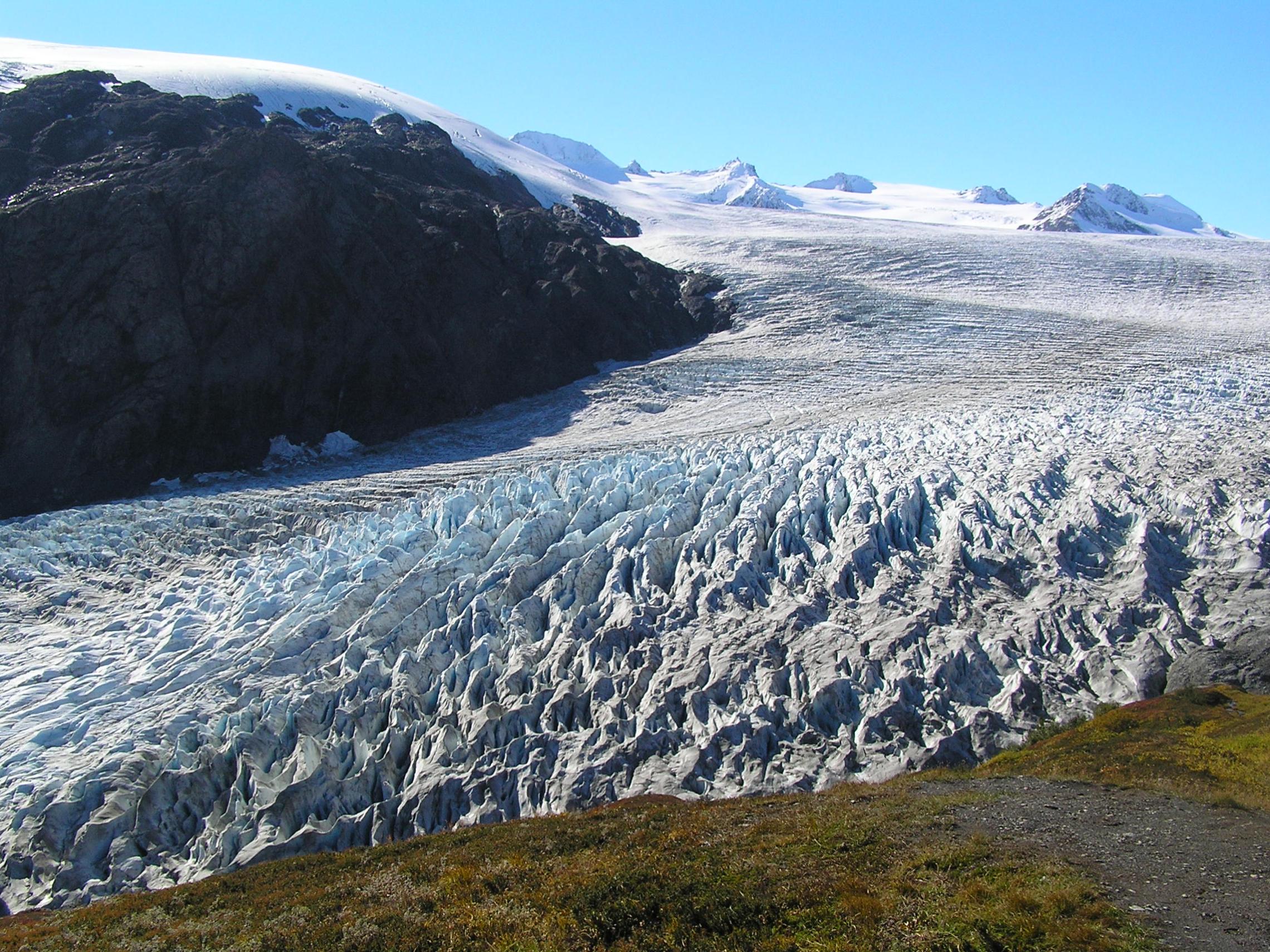 Exit Glacier in Seward, Alaska