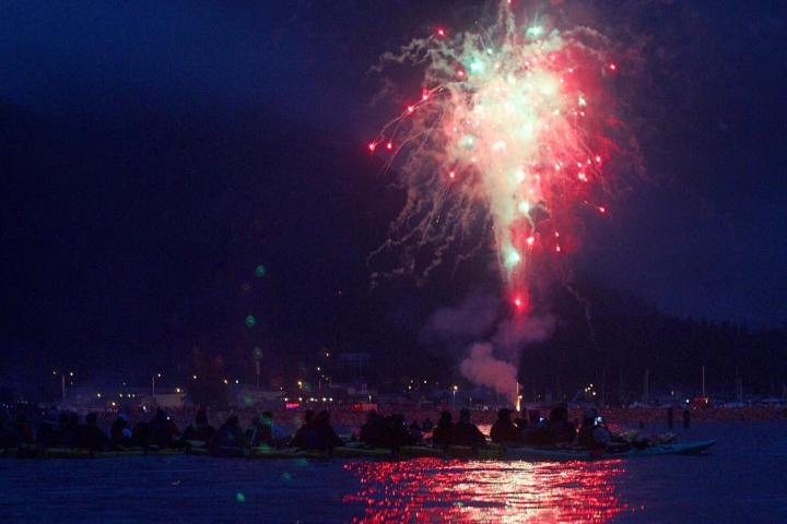 fireworks in Seward