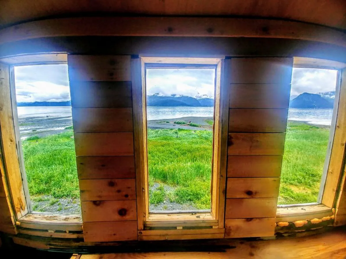 Rocket House Glamping Adventure Cabin in Seward, Alaska