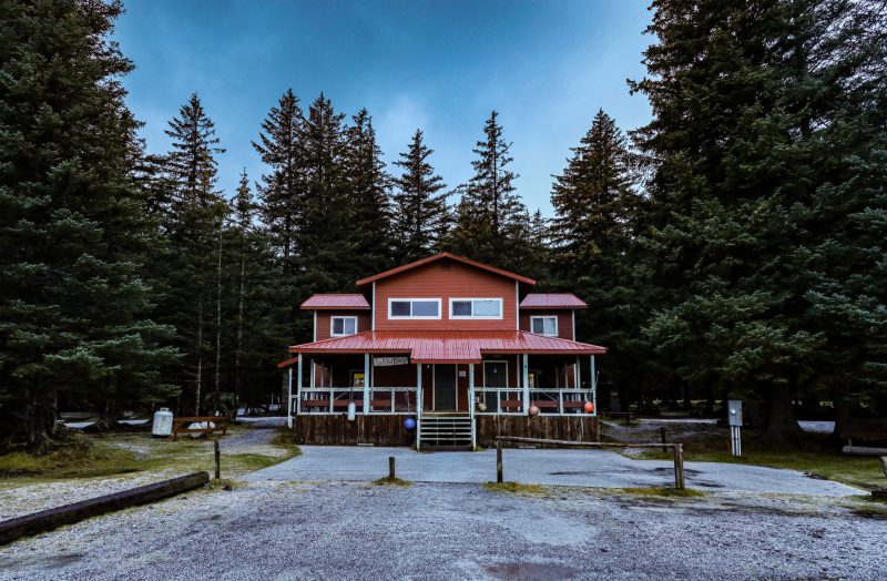 Restrooms, Showers, and Laundry at Miller's Landing, Seward, AK