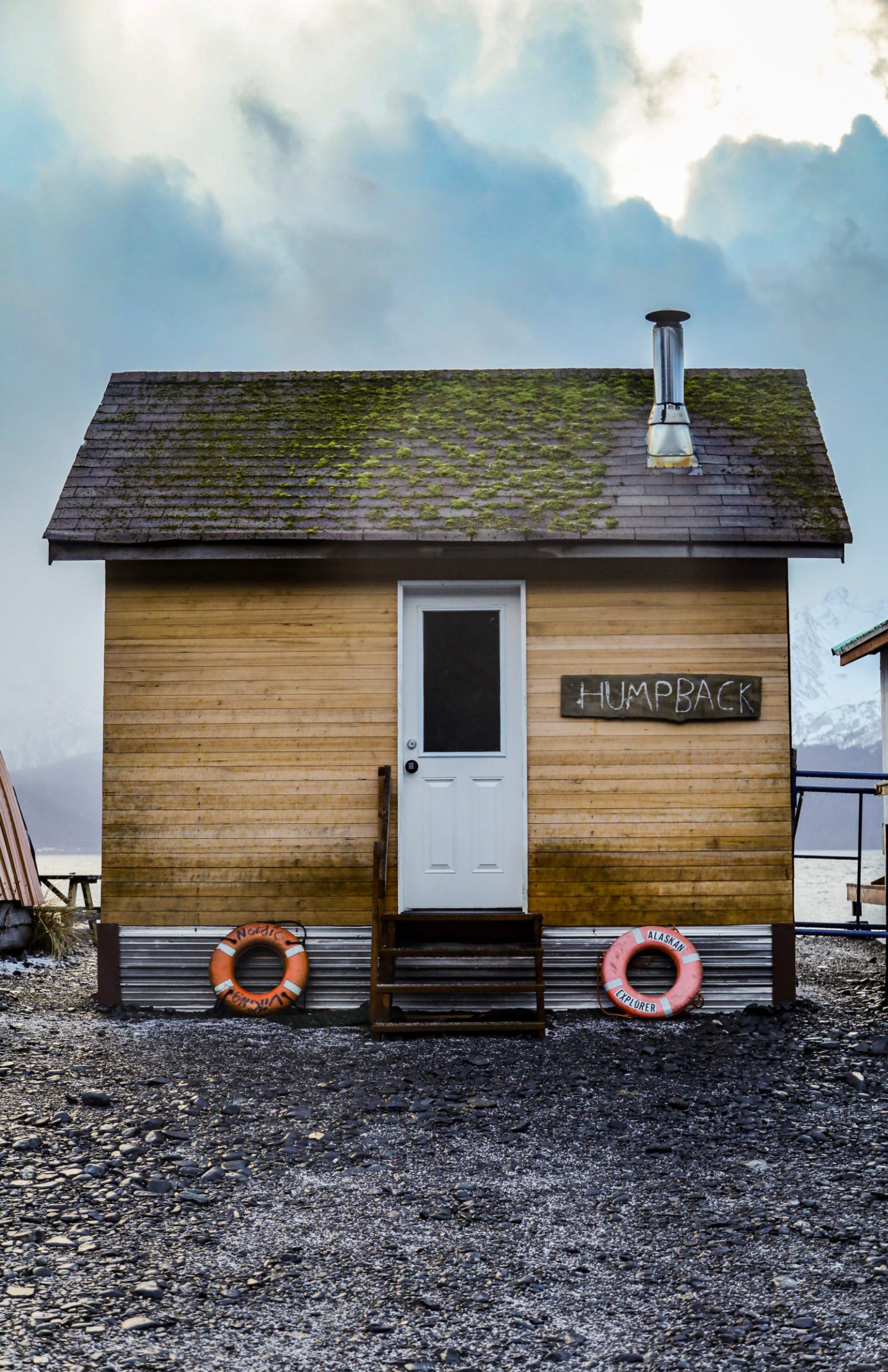 Humpback Beach Camping Cabin, Miller's Landing, Seward, AKSeaside Beach Seward Alaska Kayaking Fishing Lodging Camping Guided Trips