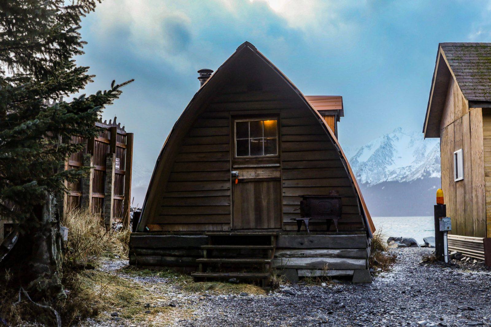 Seaside Camping Cabin, Miller's Landing, Seward, AK