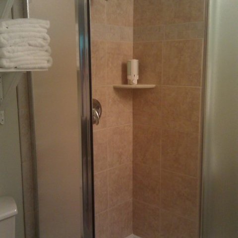 bath in the Aurora Skies Lodge