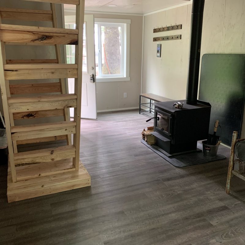 Tree Camping Cabin in Seward, Alaska