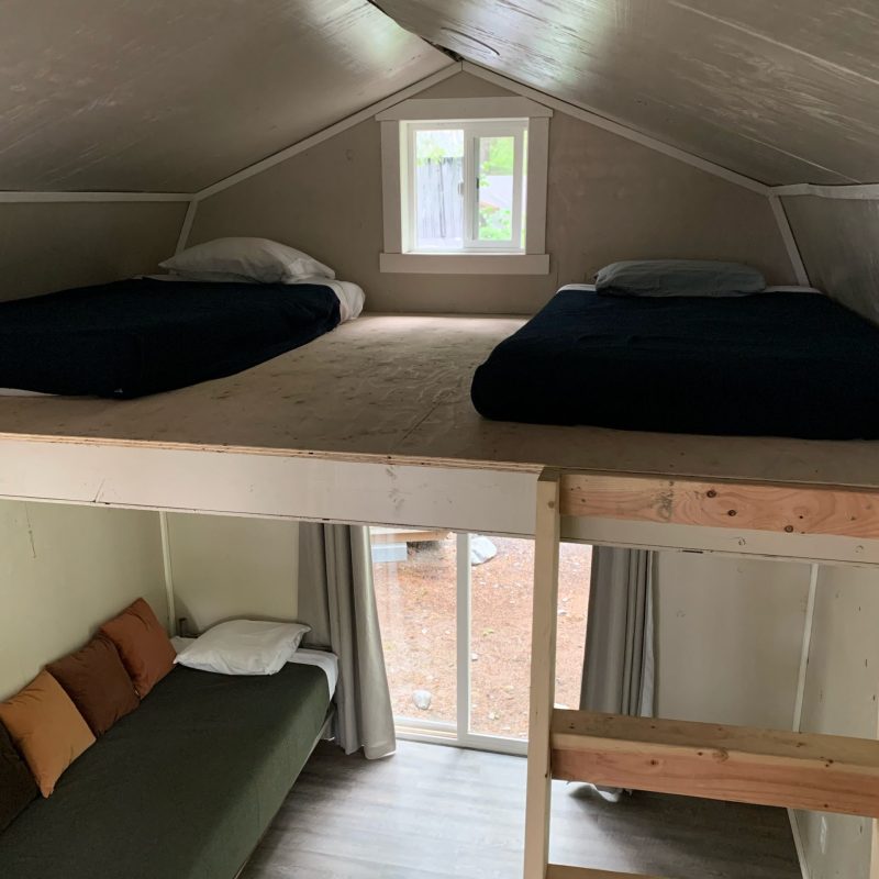 Tree Camping Cabin in Seward, Alaska