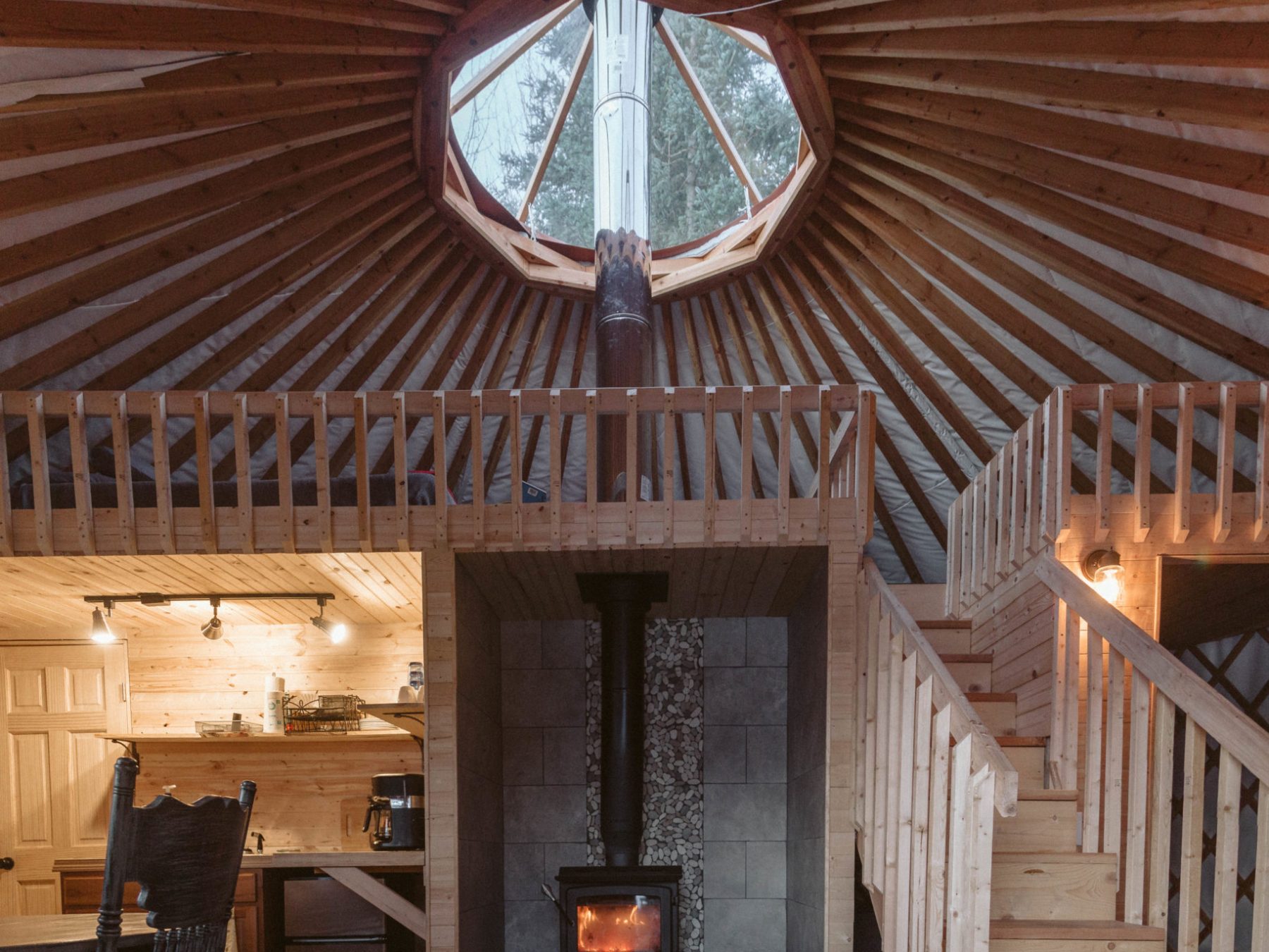 Full Yurt -- interior