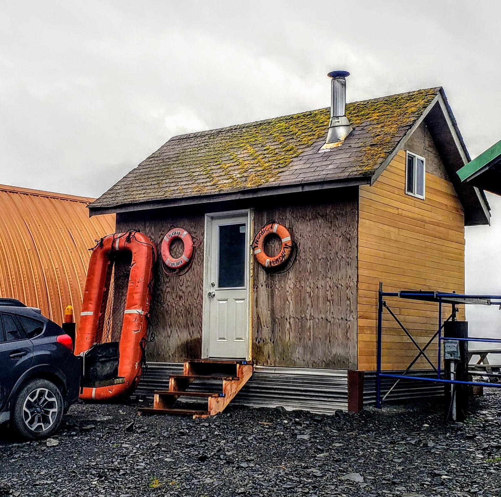 Humpback Beach Cabin - ExteriorSeaside Beach Seward Alaska Kayaking Fishing Lodging Camping Guided Trips