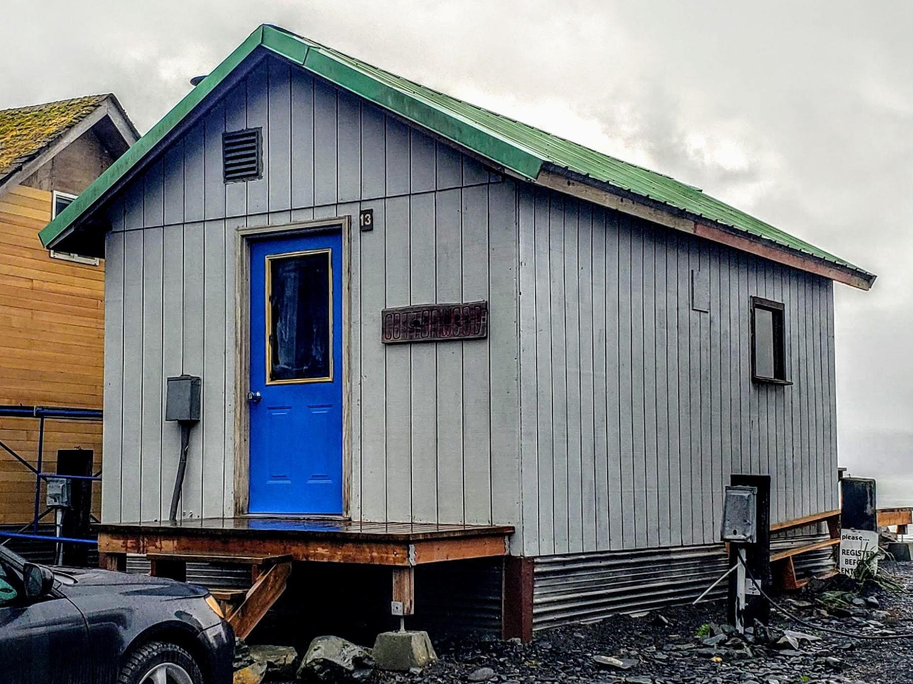 Orca Beach Cabin - ExteriorSeaside Beach Seward Alaska Kayaking Fishing Lodging Camping Guided Trips