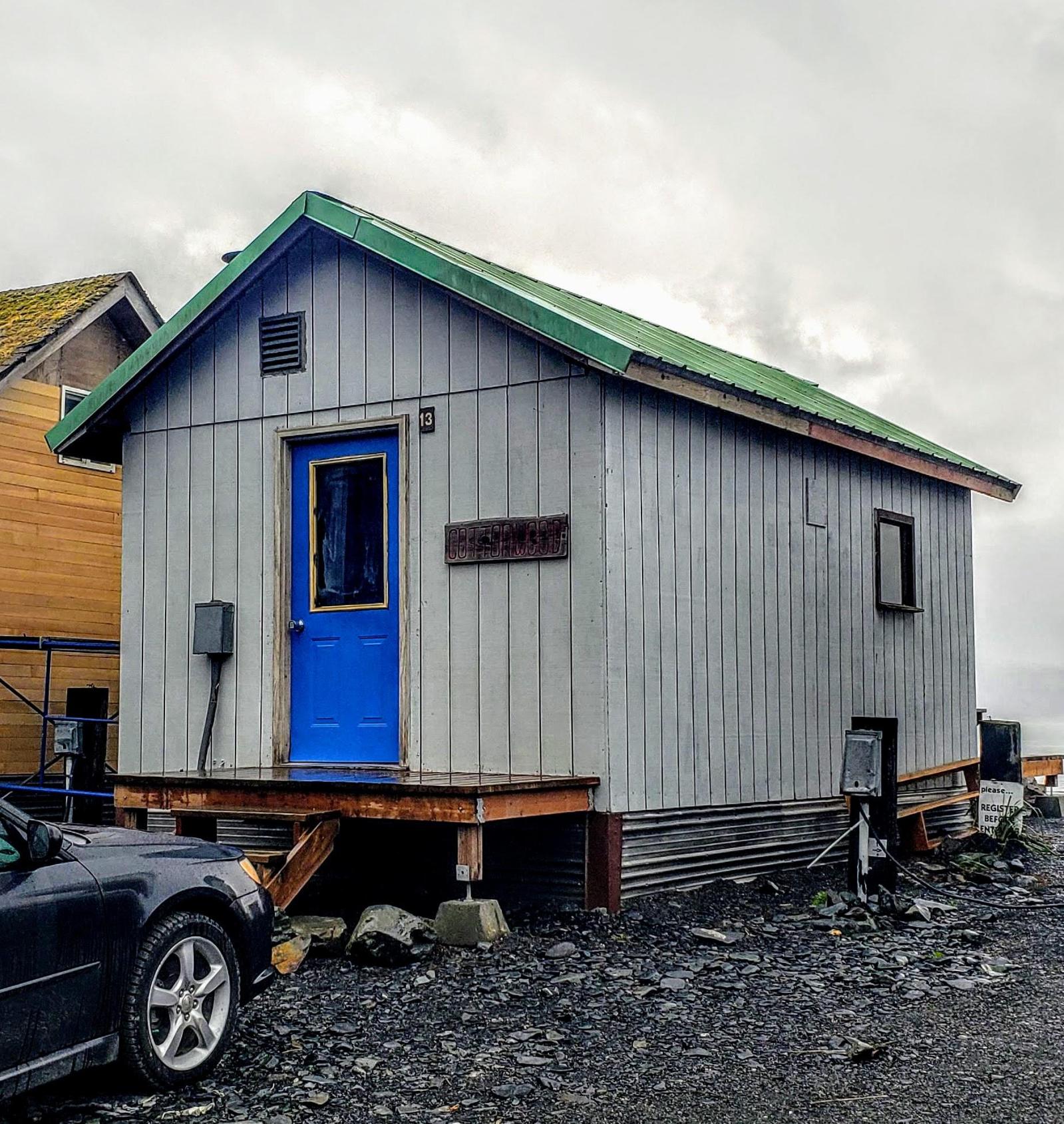 Orca Beach Cabin - ExteriorSeaside Beach Seward Alaska Kayaking Fishing Lodging Camping Guided Trips