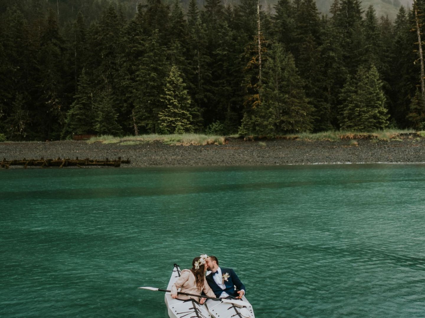 Kayaking in the Kenai Fjords