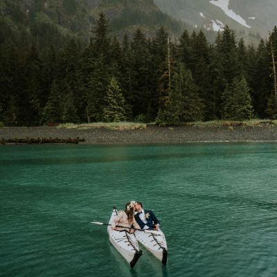 Kayaking in the Kenai Fjords