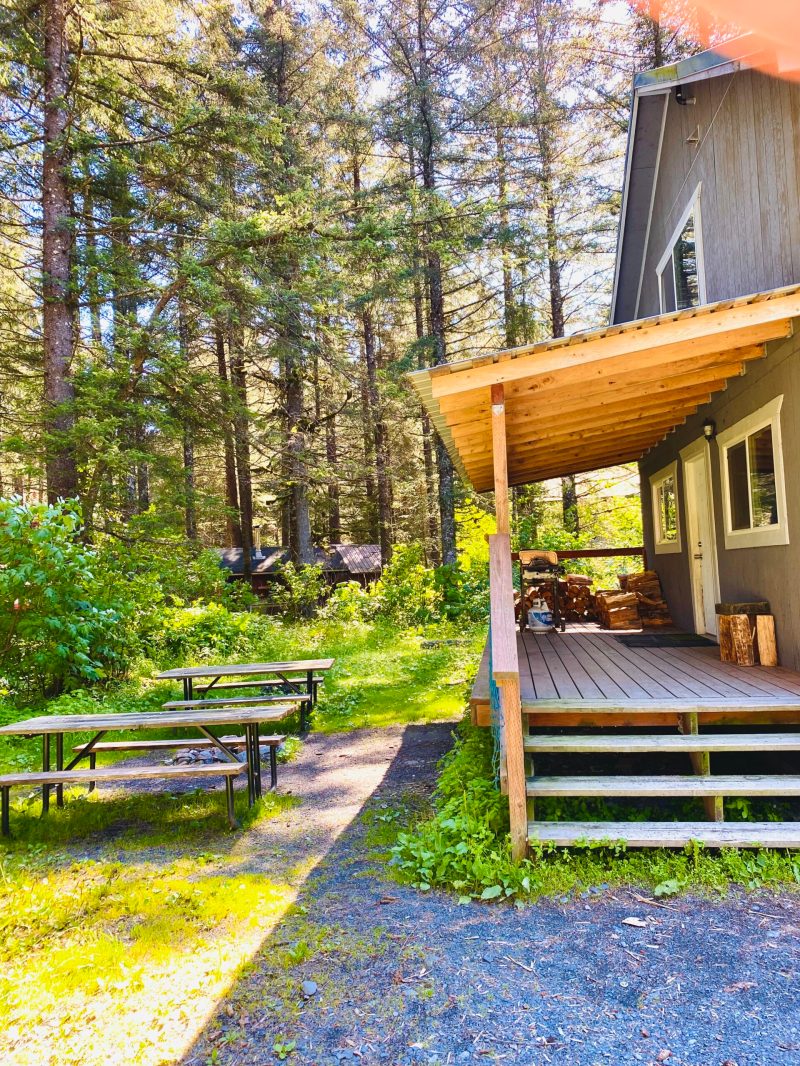 a wooden bench in a park