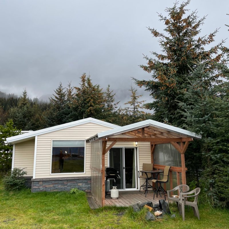 a large lawn in front of a house