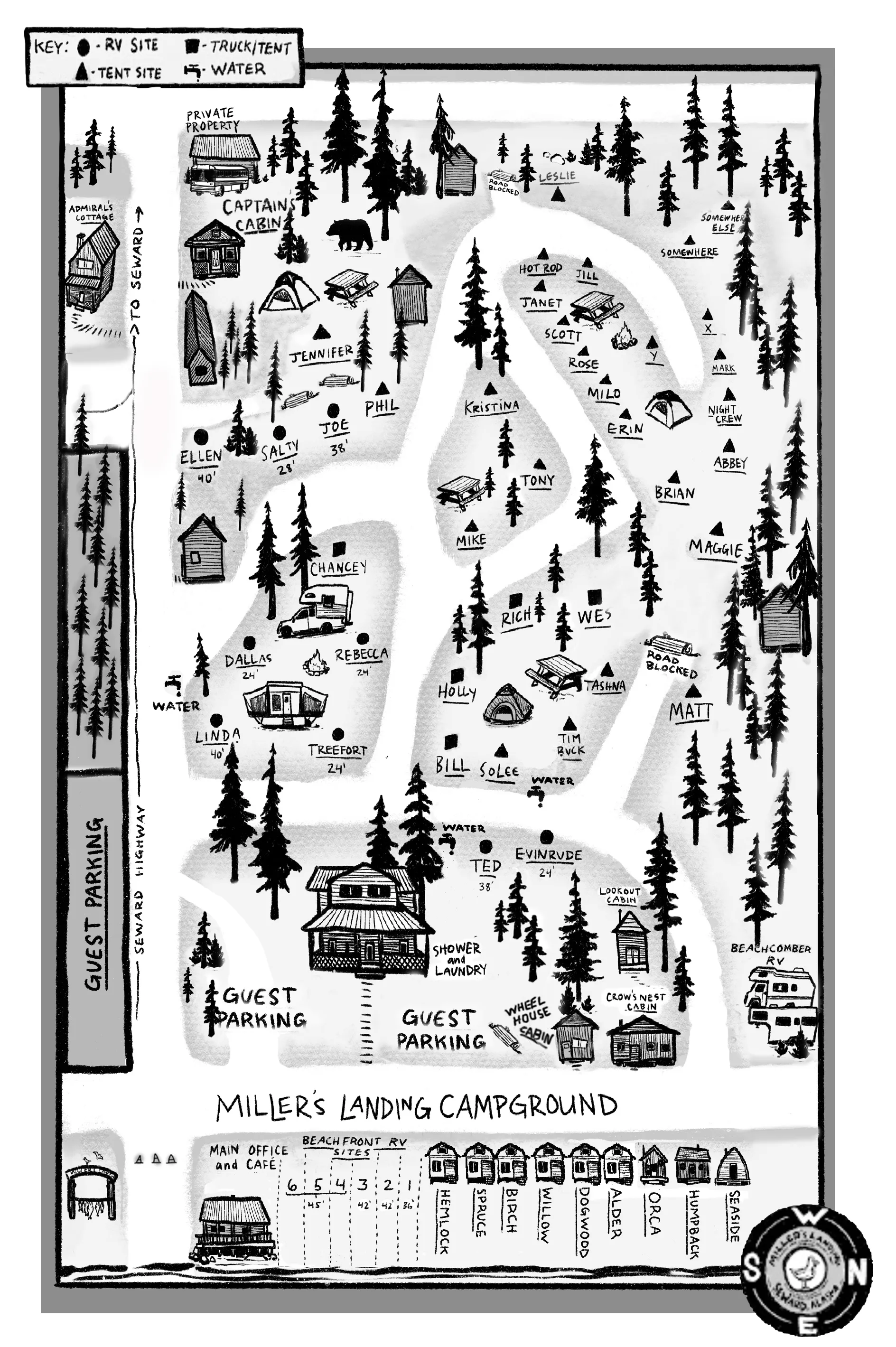 Main Campground Millers Landing