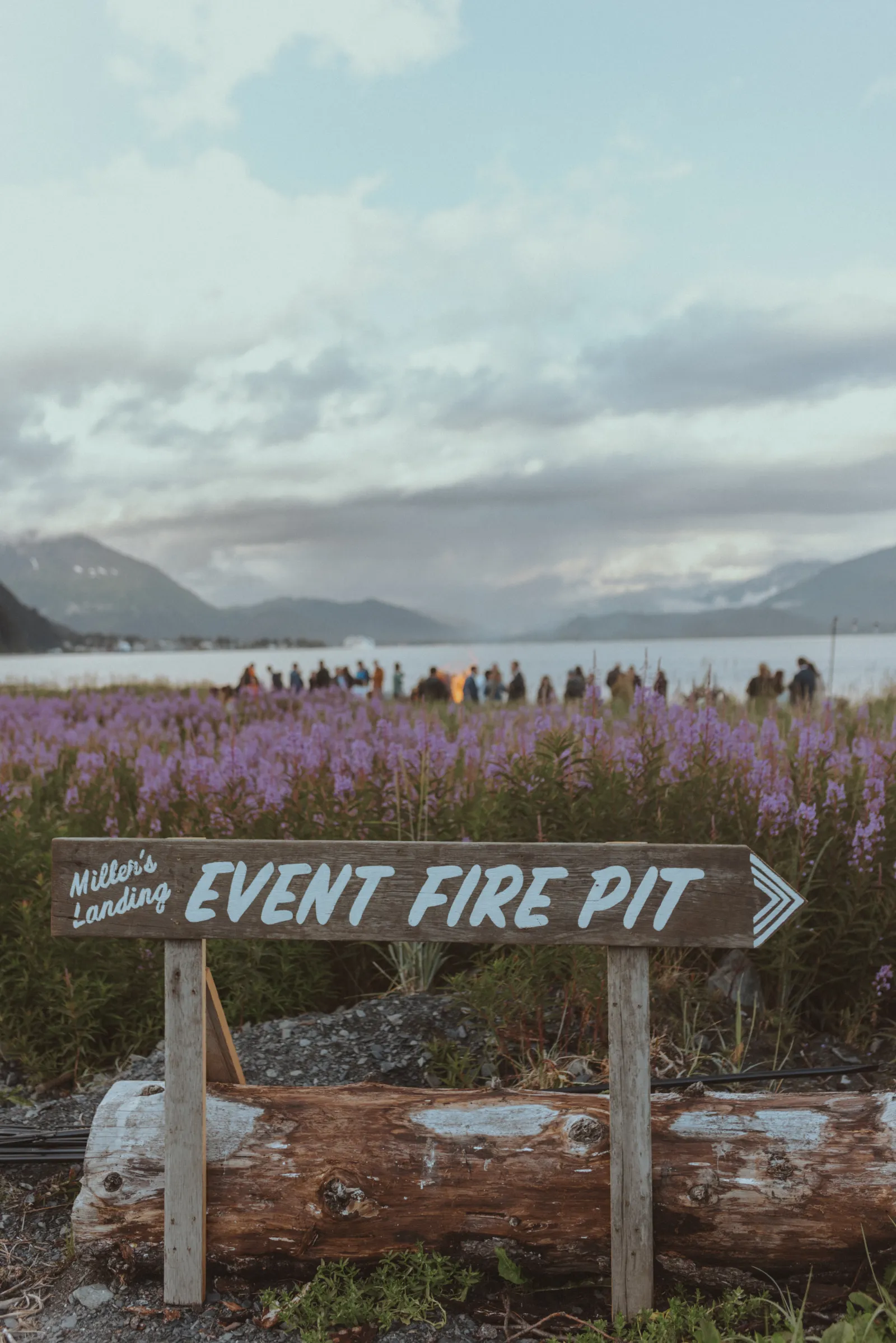 Beachside Bonfire Seward Alaska Kayaking Fishing Lodging