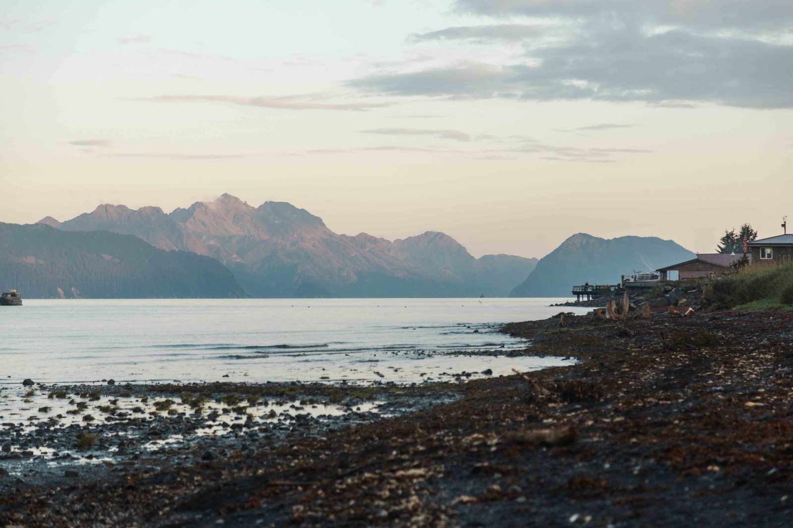 Seaside Beach Seward Alaska Kayaking Fishing Lodging Camping Guided Trips group of people on a beach near a body of water