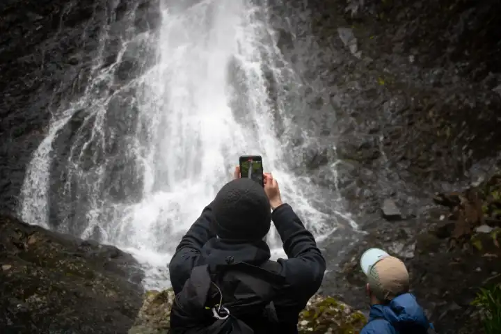 Caines Head Seward Alaska Kayaking Hiking Waterfall