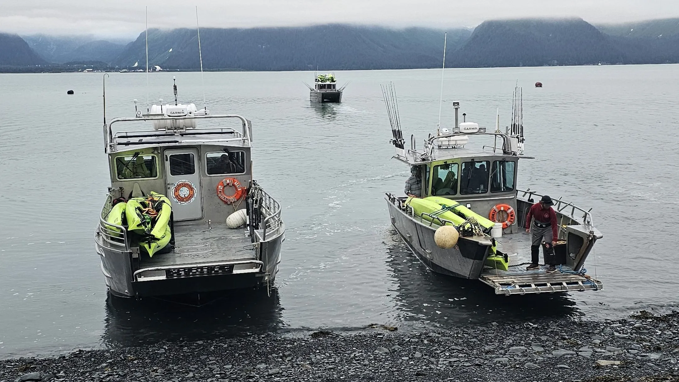 Water Taxi and Charter Fleet of Millers Landing Seward Alaska
