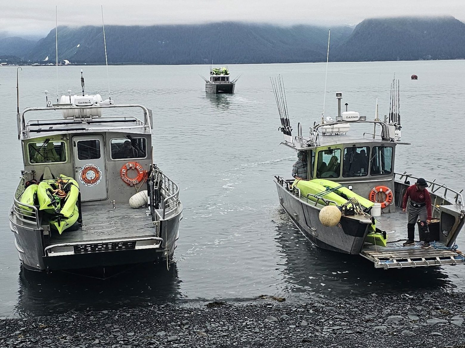 Water Taxi and Charter Fleet of Millers Landing Seward Alaska