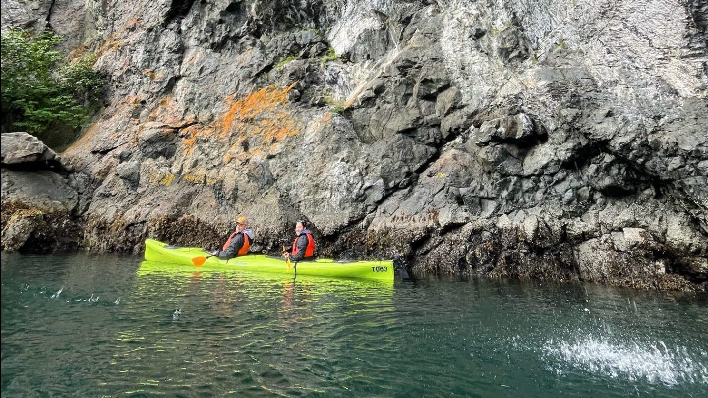 a large body of water