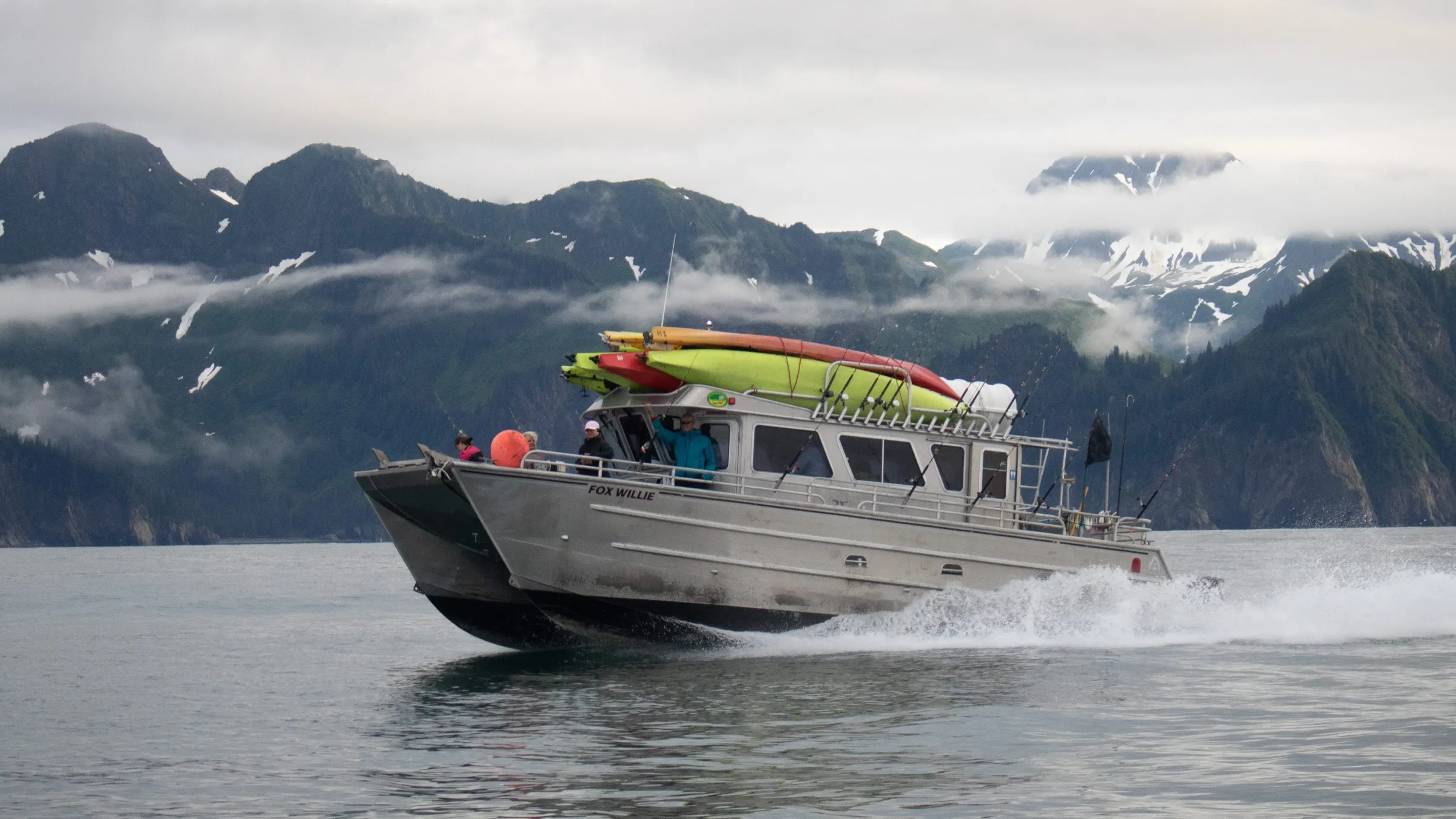 The Fox Willie returns from a day on the water