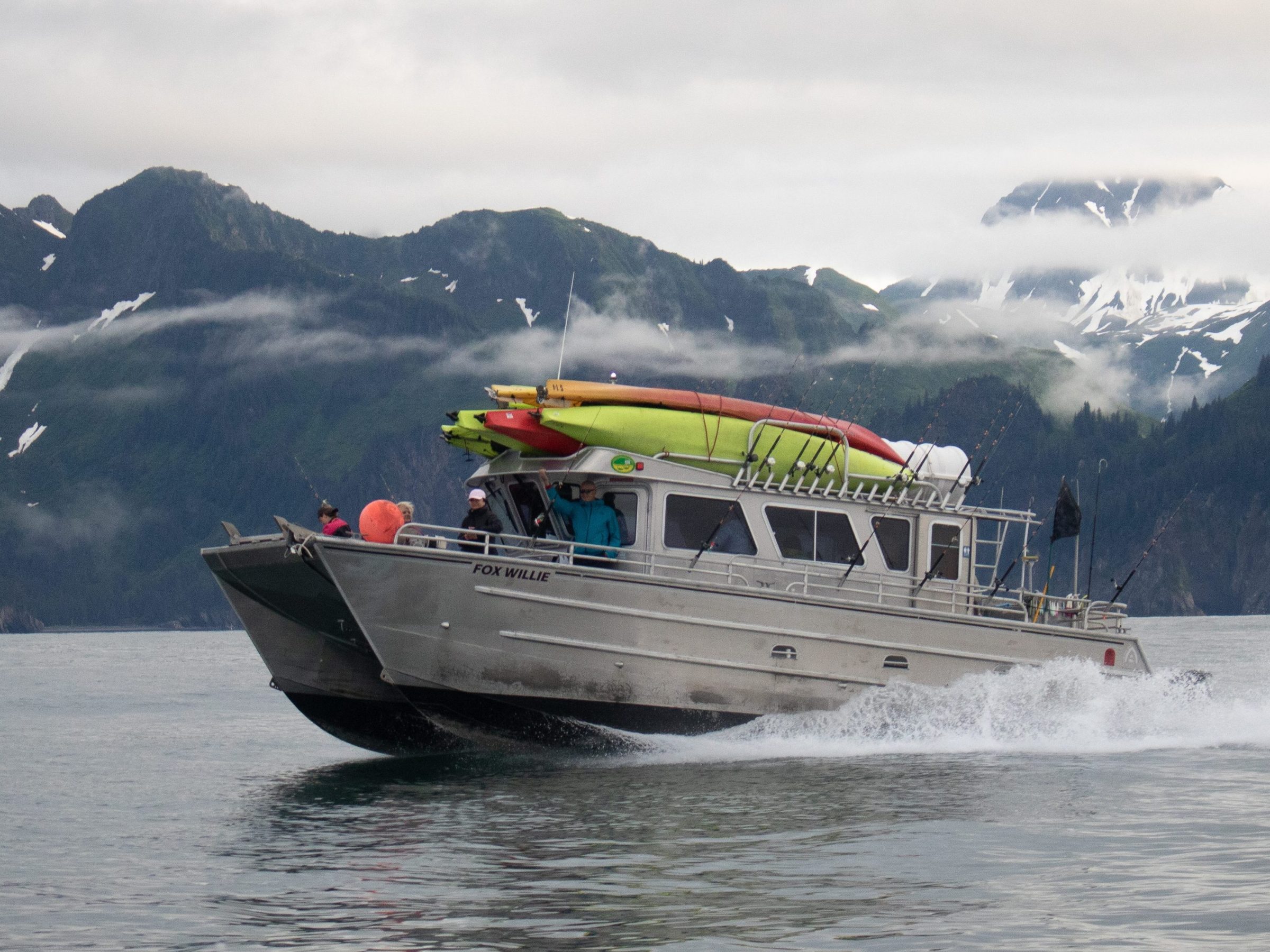 The Fox Willie returns from a day on the water