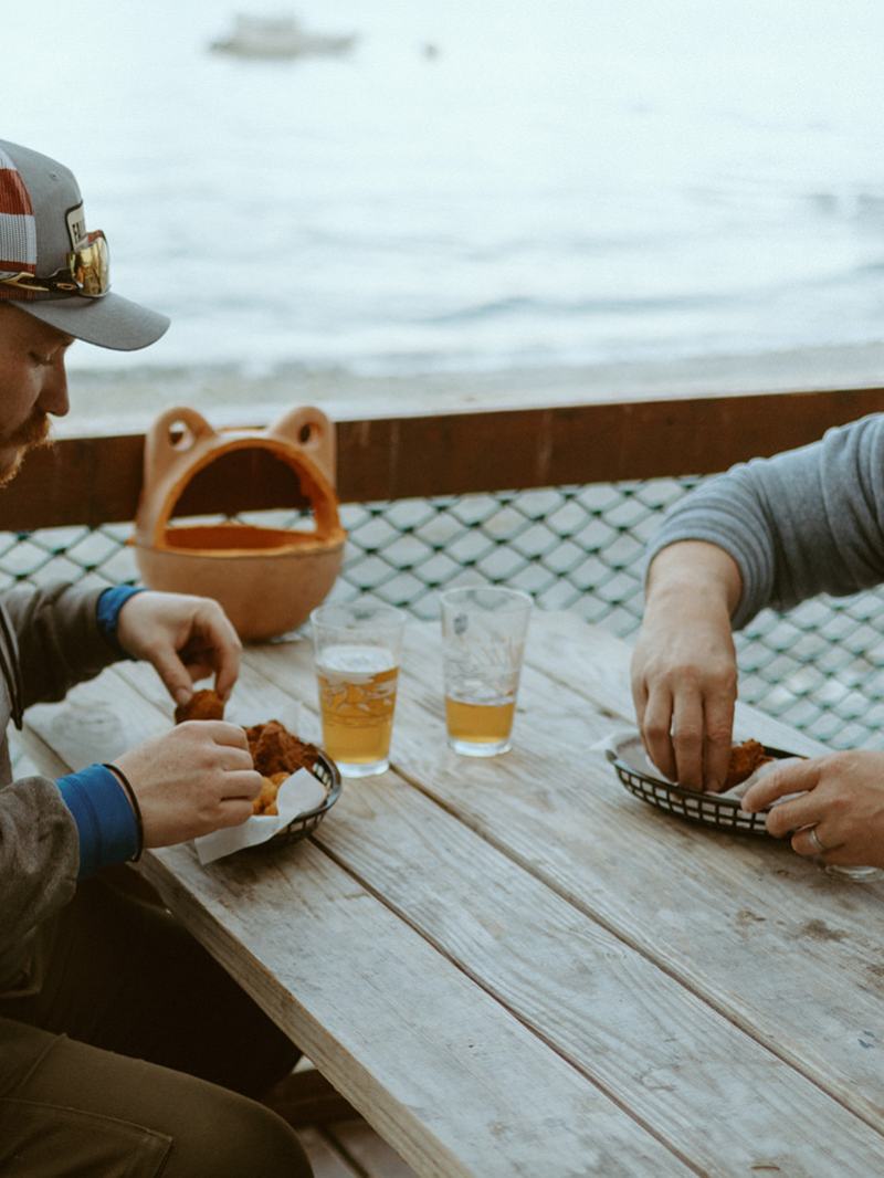 Seward Alaska Fresh fish on the Seaside Cafe