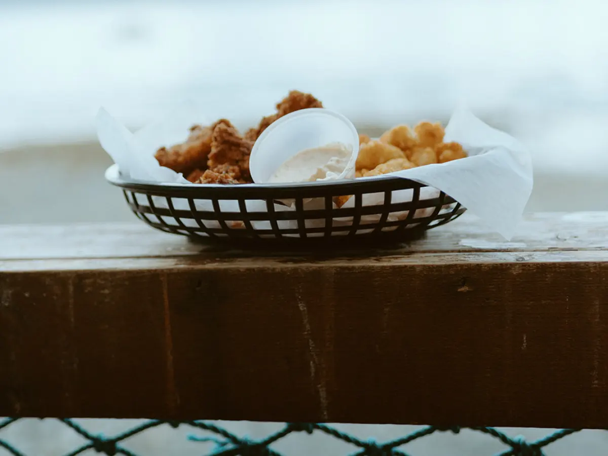 Seward Alaska Fresh fish on the Seaside Cafe