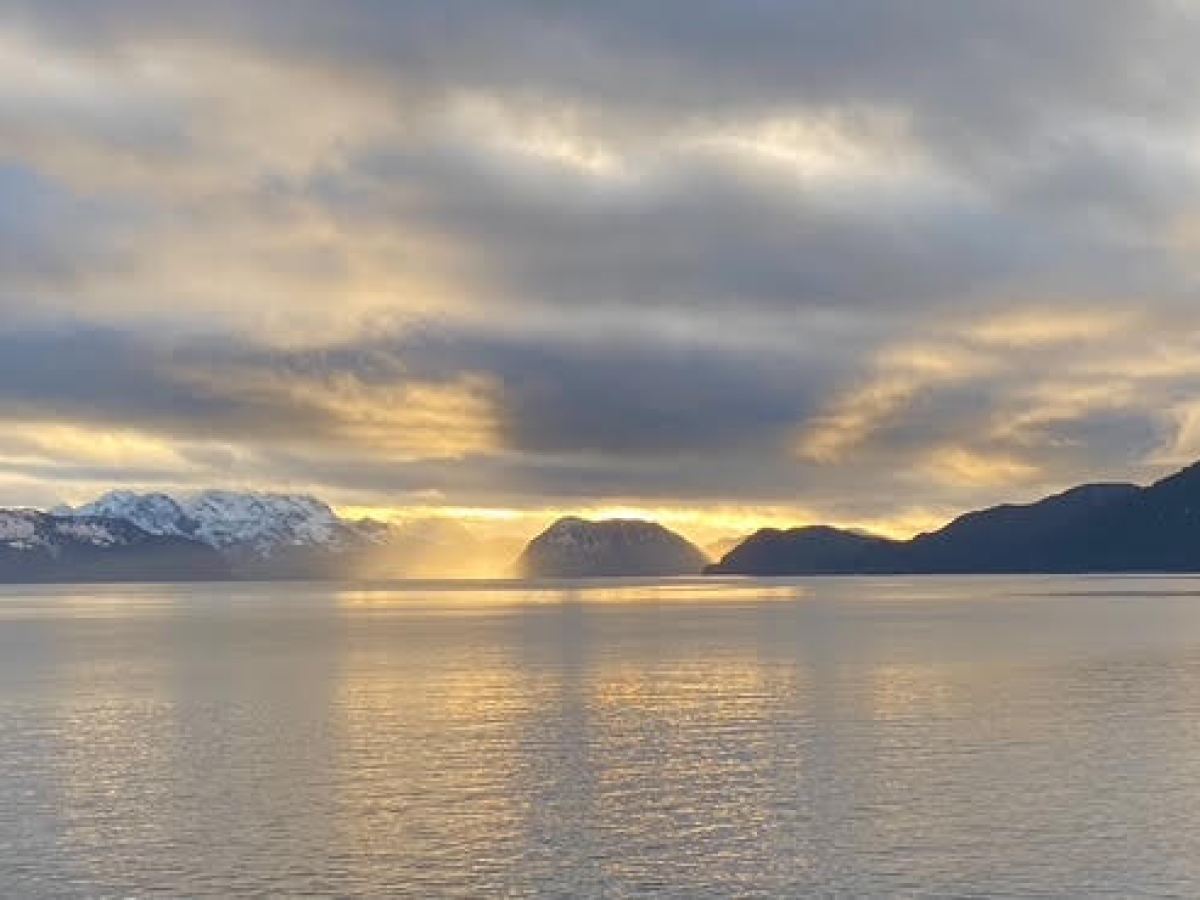 a large body of water